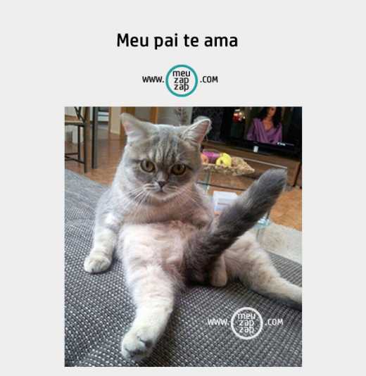 Meu ZapZap - Imagens Meu pai te ama - Engraçadas para Whatsapp e Facebook